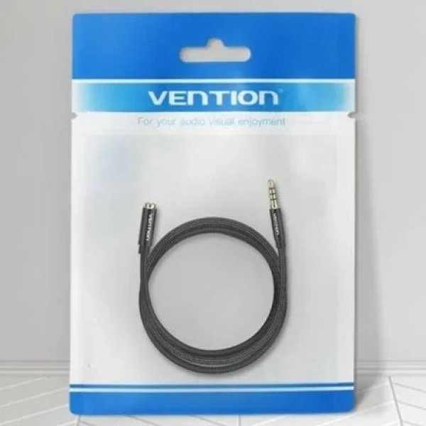 Cable Estéreo Vention BHCBD/ Jack 3.5 Macho - Jack 3.5 Hembra/ 50cm/ Negro - Imagen 3