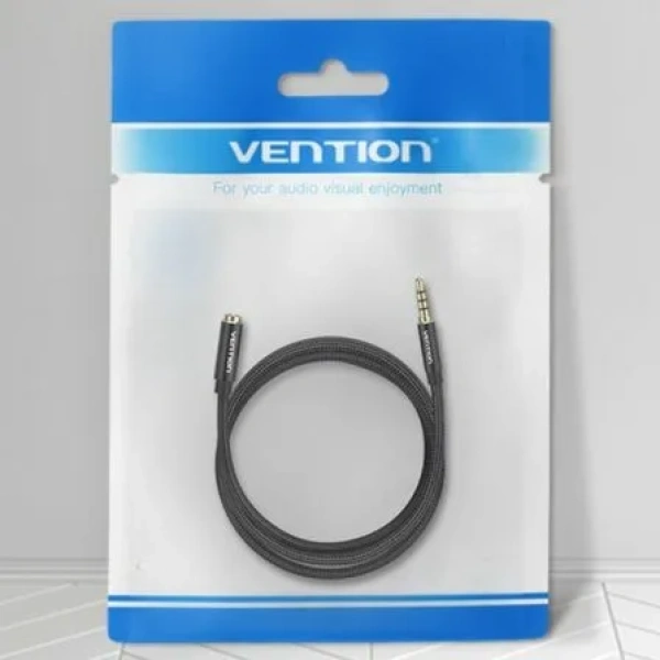 Cable Estéreo Vention BHCBI/ Jack 3.5 Macho - Jack 3.5 Hembra/ 3m/ Negro - Imagen 3