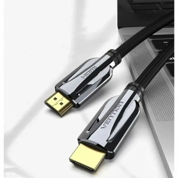 Cable HDMI 2.1 8K Vention AALBG/ HDMI Macho - HDMI Macho/ 1.5m/ Gris y Negro - Imagen 2