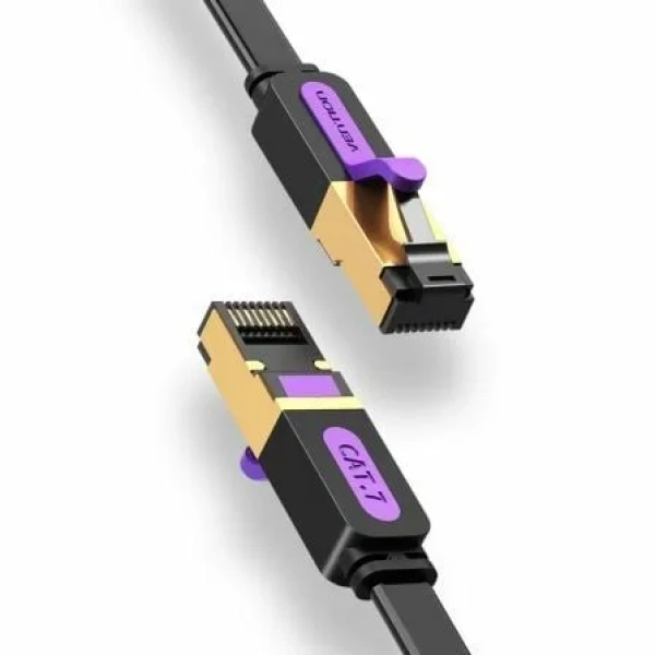 Cable de Red RJ45 STP Vention ICABQ Cat.7/ 20m/ Negro - Imagen 2