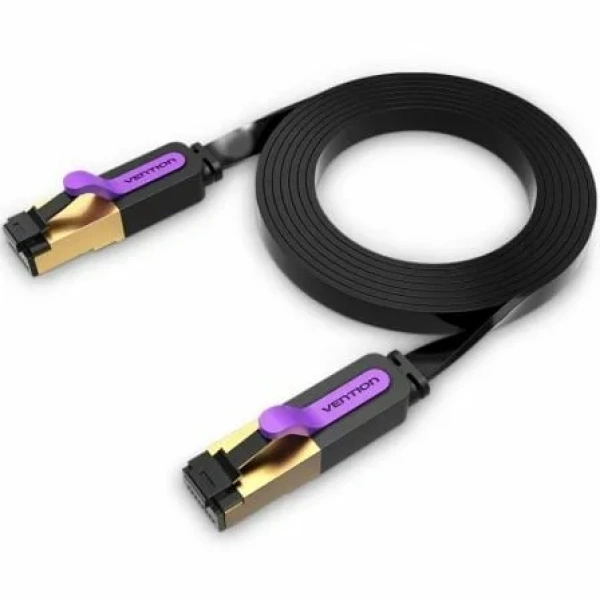 Cable de Red RJ45 STP Vention ICABQ Cat.7/ 20m/ Negro - Imagen 3