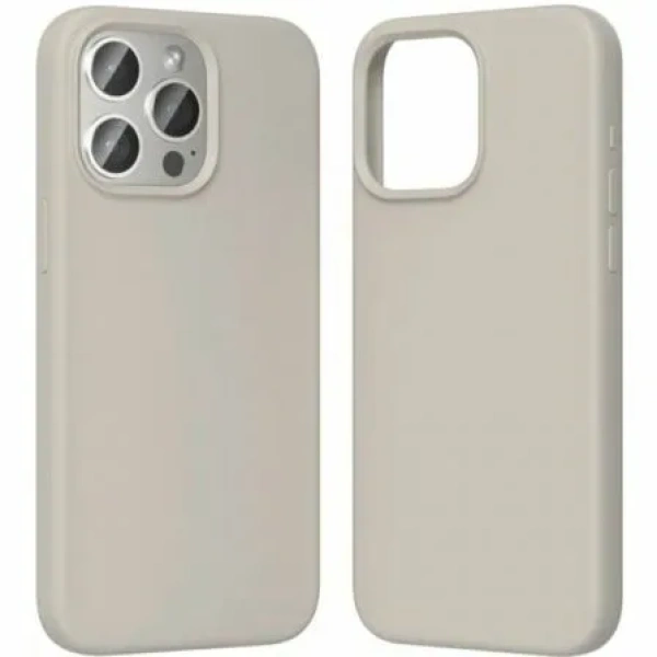 Funda Silicona con Magsafe Vention KUFM0-30/ Compatible con iPhone 15 Pro/ Gris Grava - Imagen 3