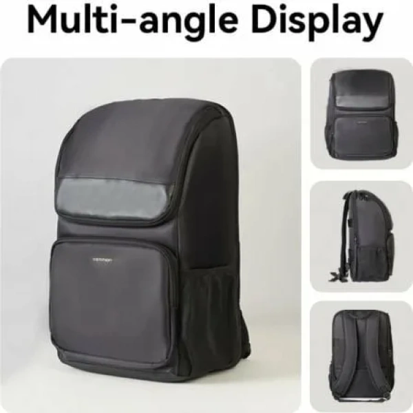 Mochila Vention KROB0 para Portátiles hasta 15.6"/ 19L/ Impermeable/ Negra - Imagen 2