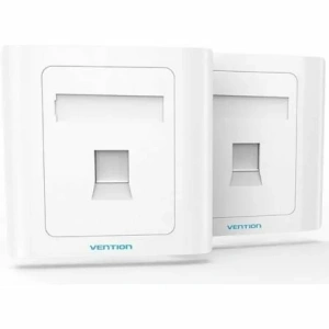 Placa de Pared Tipo 86 Vention IFAW0/ 1 Puerto RJ45