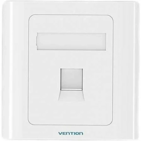 Placa de Pared Tipo 86 Vention IFAW0/ 1 Puerto RJ45 - Imagen 2