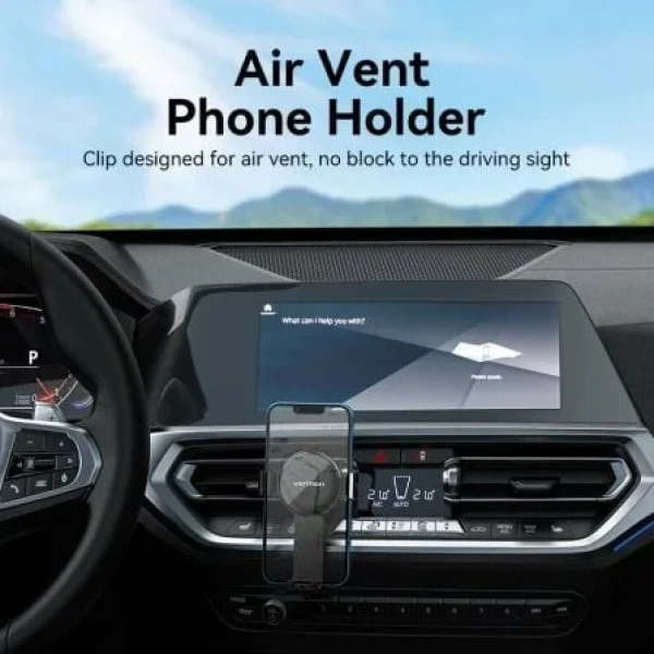 Soporte de Smartphone para Coche Vention KCSB0/ Negro - Imagen 3