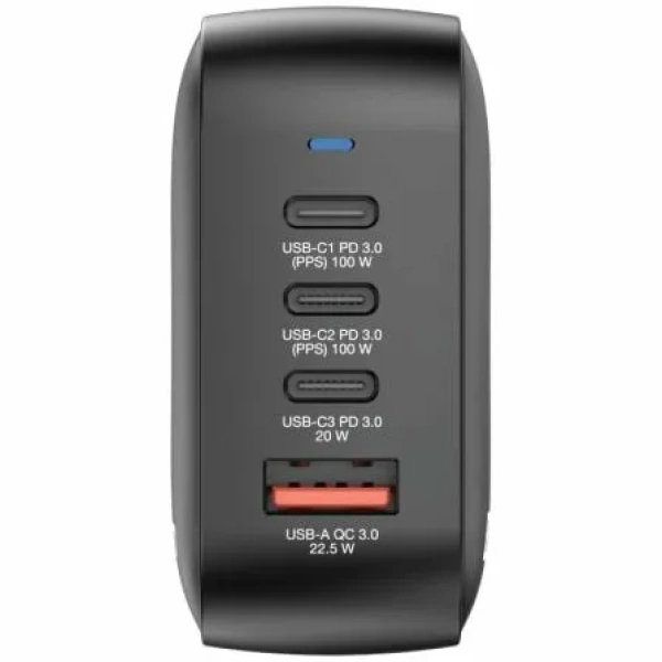 Cargador de Pared Universal GaN para Viaje Verbatim Mini GaN Wall Charger/ 3xUSB Tipo-C/ 1xUSB/ 100W - Imagen 3