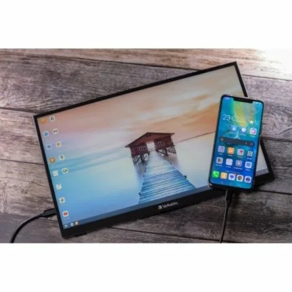 Monitor Portátil Táctil Verbatim PMT-17 17.3"/ Full HD/ Multimedia/ Negro - Imagen 3