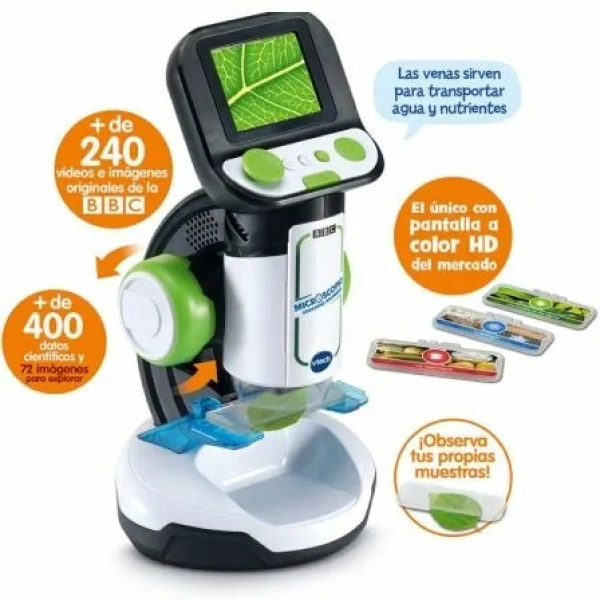 Microscopio Educativo Multimedia VTech/ Pantalla HD - Imagen 2
