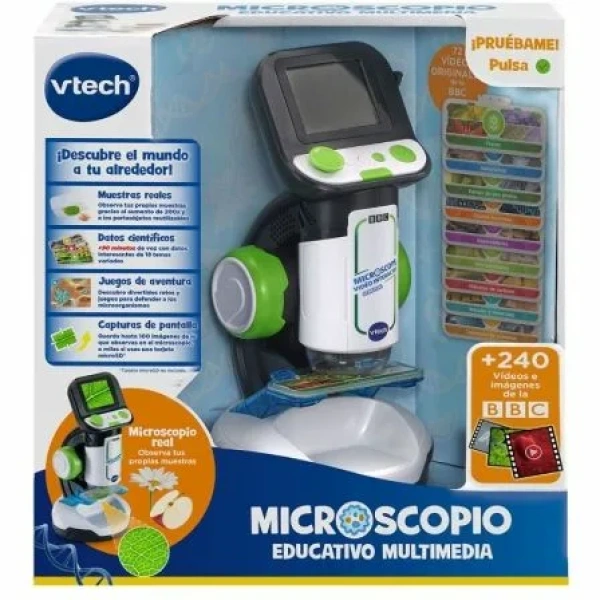 Microscopio Educativo Multimedia VTech/ Pantalla HD - Imagen 3