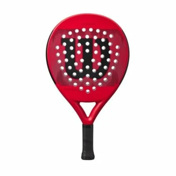 Pala de Pádel Wilson Pro Staff Team RDBK/ Negra y Roja