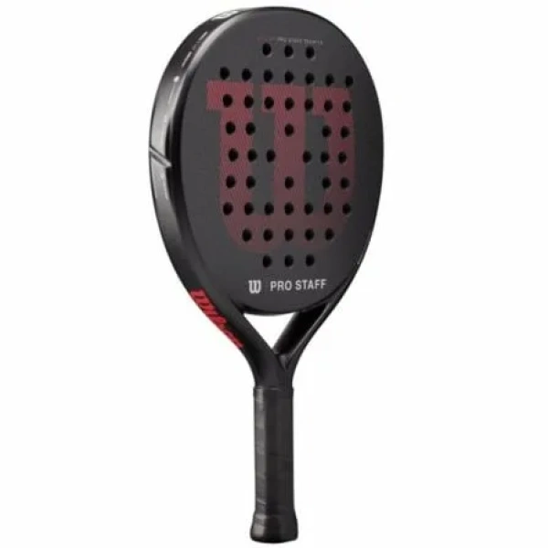 Pala de Pádel Wilson Pro Staff Team TX V2/ Negra y Roja - Imagen 2
