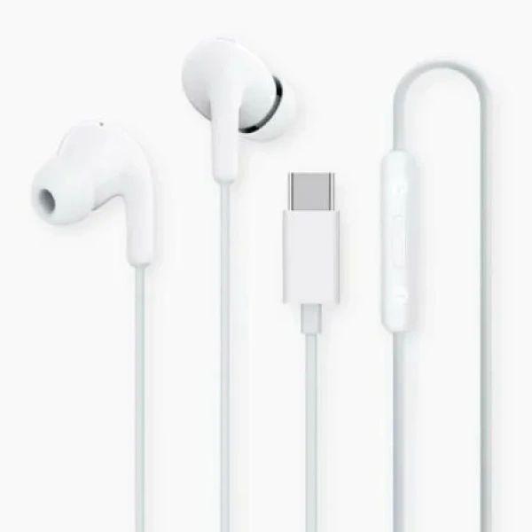Auriculares Intrauditivos Xiaomi Earphones Tipo-C/ con Micrófono/ USB Tipo-C/ Blancos - Imagen 3