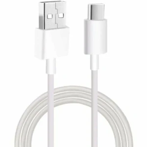 Cable USB 2.0 Xiaomi Mi USB-C/ USB Tipo-C Macho - USB Macho/ 1m/ Blanco