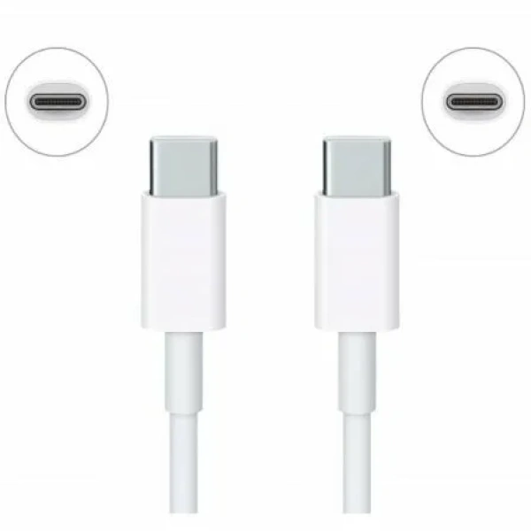 Cable USB 2.0 Tipo C Xiaomi SJV4108GL/ USB Tipo-C Macho - USB Tipo-C Macho/ 1.5m/ Blanco - Imagen 3