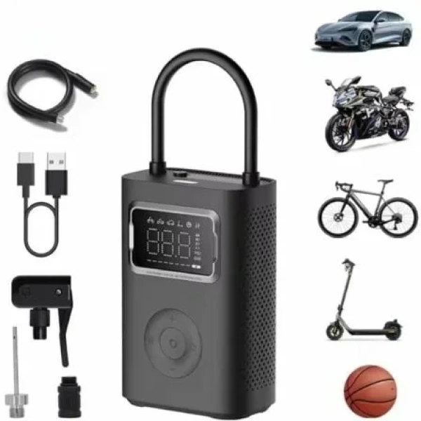 Mini Compresor Xiaomi Portable Electric Air Compressor 2 Pro/ 2500 mAh/ 150 psi - Imagen 3
