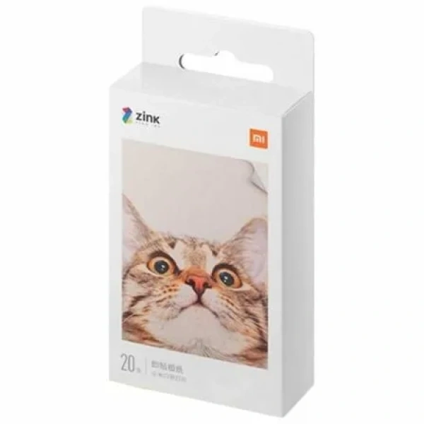 Papel Fotográfico Xiaomi Mi Portable Photo Printer Paper/ 5 x 7.6cm/ 20 Hojas
