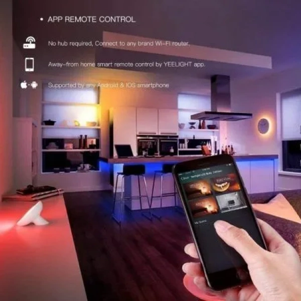Tira LED Yeelight LED Lightstrip Plus 1S/ 2m/ 7W/ Color RGB - Imagen 3