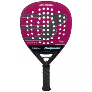Pala de Pádel Bullpadel Neuron Premier 2025 (Fede Chingotto)/ Gris y Rosa