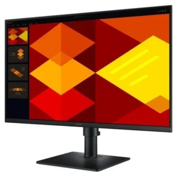 Monitor Profesional Samsung Essential Monitor S4 S27D402GAU 27"/ Full HD/ Regulable en altura/ Negro - Imagen 2
