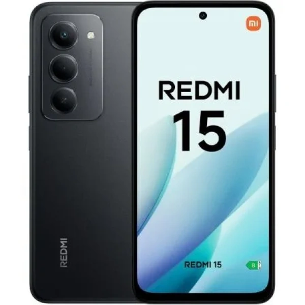 Smartphone Xiaomi Redmi 15 8GB/ 256GB/ 6.9"/ Negro