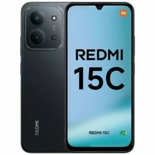 Smartphone Xiaomi Redmi 15C 4GB/ 128GB/ 6.9"/ Negro