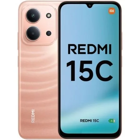 Smartphone Xiaomi Redmi 15C 4GB/ 256GB/ 6.9"/ Naranja