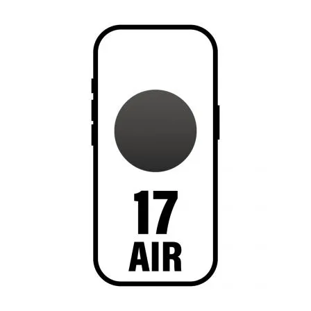 Smartphone Apple iPhone Air/ 1TB/ 6.5"/ 5G/ Negro Espacial