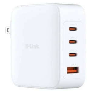 Cargador de Pared GaN D-Link DCF-141/E/ 3xUSB Tipo-C/ 1xUSB/ 140W