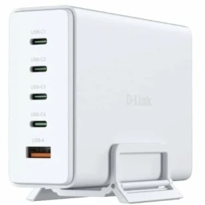 Cargador Sobremesa GaN D-Link DCF-241/E/ 4xUSB Tipo-C/ 1xUSB/ 240W