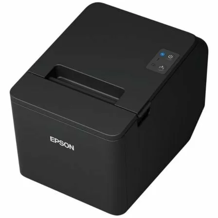 Impresora de Tickets Epson TM-T20IVEN/ Térmica/ Ancho papel 80mm/ USB-RS232-Ethernet/ Negra