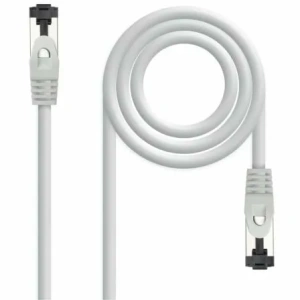 Cable de Red RJ45 SSTP Nanocable 10.20.2015 Cat.8.1/ 15m/ Gris