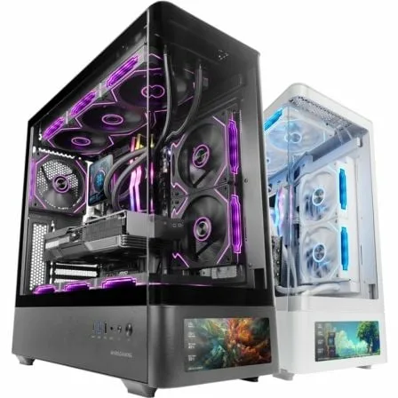 Caja Gaming Semitorre Mars Gaming MC-LCDPRO