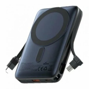 Powerbank 10000mAh Vention I16L0/ 22.5W/ Wireless/ Azul