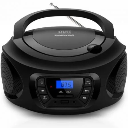 Radio CD Daewoo DW3011/ 4W/ Negro