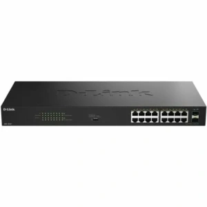 Switch D-Link DGS-1018P/E 18 Puertos/ RJ-45 Gigabit 10/100/1000 PoE/ SFP