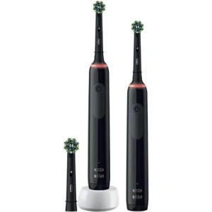 Cepillo Dental Oral-B Pro 3 3900 Duo Black Edition/ Pack 2 Uds