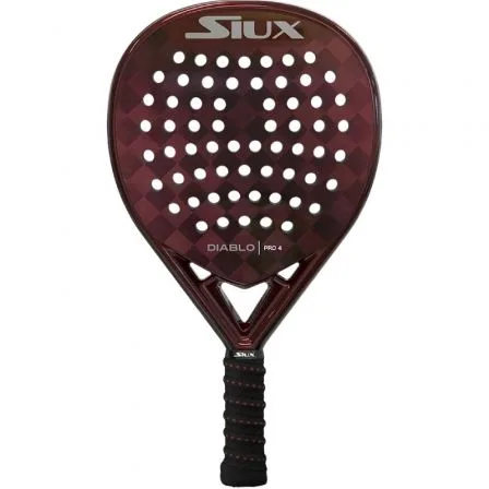 Pala de Pádel Siux Diablo Pro 4 (Tino Libaak)/ Roja