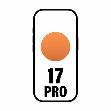 Smartphone Apple iPhone 17 Pro 1TB/ 6.3"/ 5G/ Naranja Cosmico