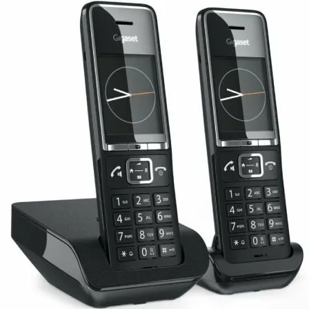 Teléfono Inalámbrico Gigaset Comfort 550/ Pack DUO/ Negro