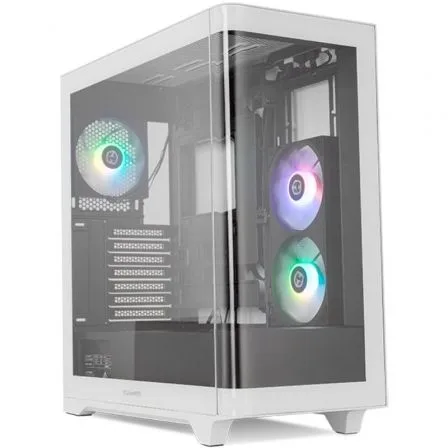 Caja Gaming Semitorre Nox Hummer ETHER/ Blanca y Negra