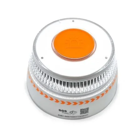 Luz baliza de emergencia para coche SOS Flash V16 Connected IoT BAL/2/ Homologada/ Base Imantada/ Geolocalizable/ Funciona a Pilas - Imagen 3