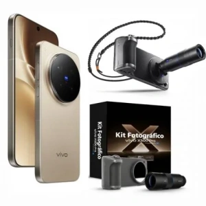 Smartphone Vivo X300 Pro 16GB/ 512GB/ 6.78"/ 5G/ Marron + Kit fotográfico Vivo X300