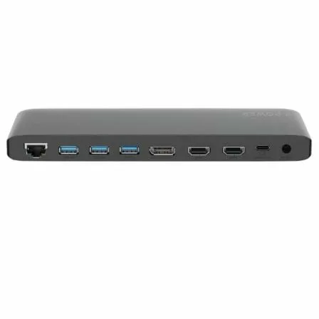 Docking USB Tipo-C 2-Power DOC0117A/ 4xUSB/ 1xUSB Tipo-C PD/ 2xHDMI/ 1xDisplayPort/ 1xJack/ 1xRJ45/ 1xLector Tarjetas SD/ Gris - Imagen 9
