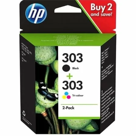 Cartucho de Tinta Original HP nº303 Multipack/ Negro/ Tricolor - Imagen 3