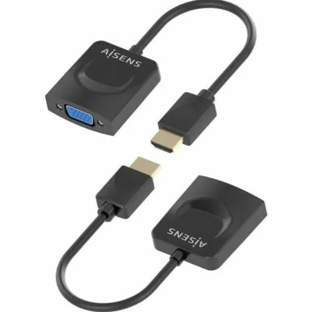 Conversor Aisens A122-0947/ HDMI Macho - SVGA Hembra/ 15cm/ Negro - Imagen 6