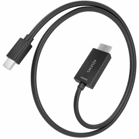 Cable Conversor Aisens A125-0886/ Mini DisplayPort Macho - HDMI 4K Macho/ 1m/ Negro - Imagen 8