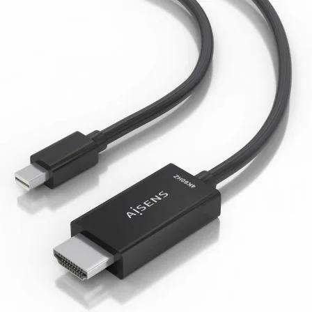 Cable Conversor Aisens A125-0886/ Mini DisplayPort Macho - HDMI 4K Macho/ 1m/ Negro - Imagen 9