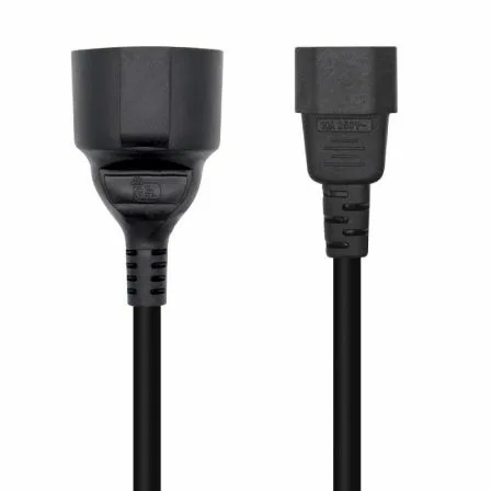 Adaptador Alimentación Aisens A132-0467/ C14 Macho - CEE7 Hembra/ 25cm/ Negro - Imagen 6