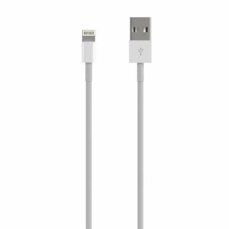 Cable USB 2.0 Lightning Aisens A102-0542/ USB Macho - Lightning Macho/ 50cm/ Blanco - Imagen 6